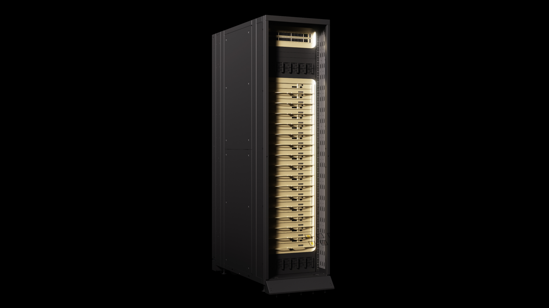 rack de NVIDIA Groq 3 LPX presentado en Hot Chips 2026